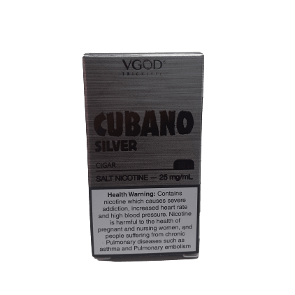 VGOD Cubano Silver 10ml ELiquid | 25mg - Shishabox