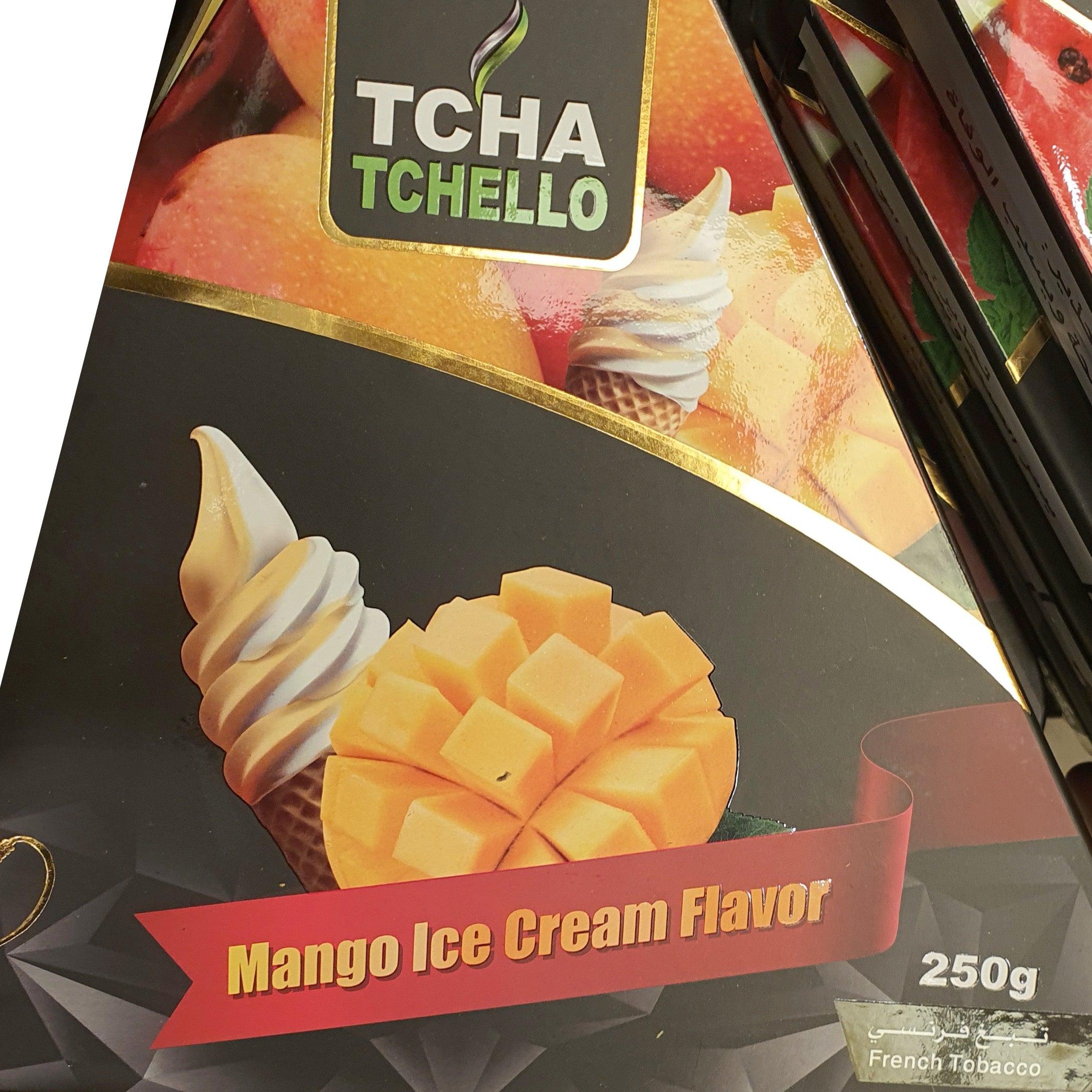 Tcha Tchello Molasses Mango Ice Cream - معسل تشا تشيللو مانجا و آيس كريم - Shishabox