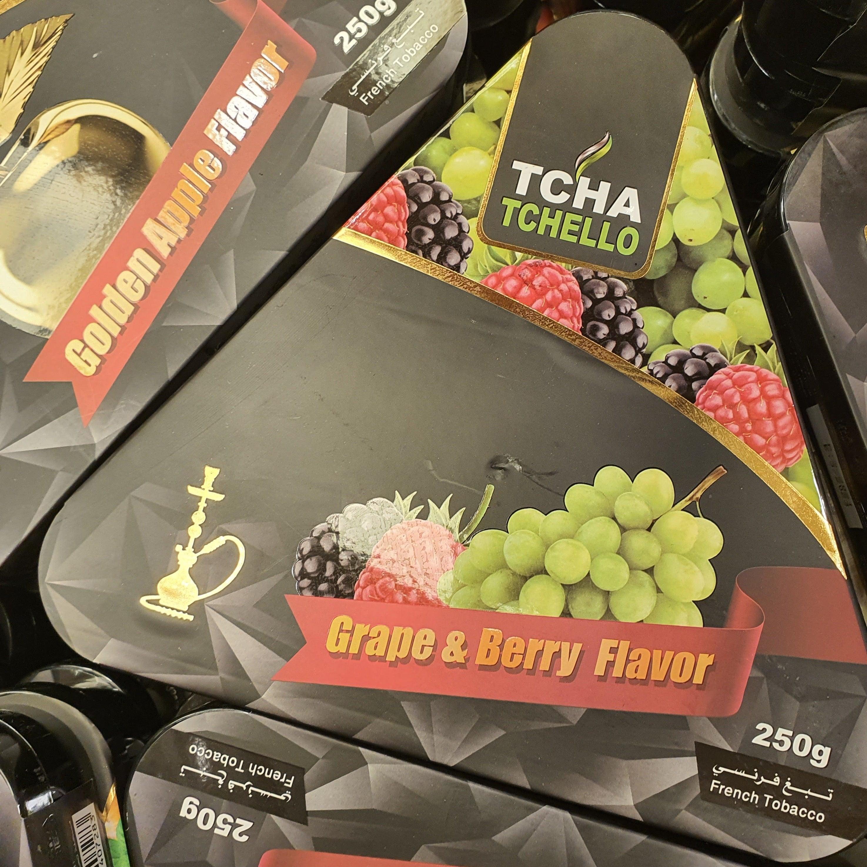 Tcha Tchello Molasses Grape Berry - معسل تشا تشيللو عنب و توت - Shishabox