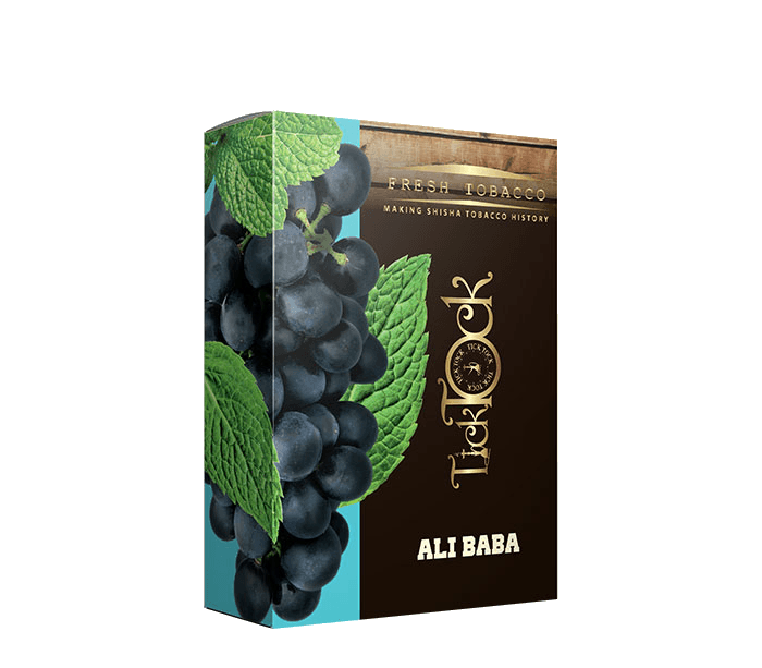 Ali Baba (Grape Mint) TickTock Molasses - معسّل تيك توك - Shishabox