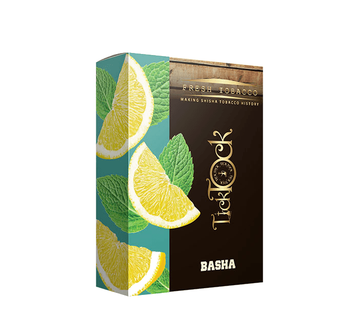 Basha (Lemon Mint) TickTock Molasses - معسّل تيك توك - Shishabox