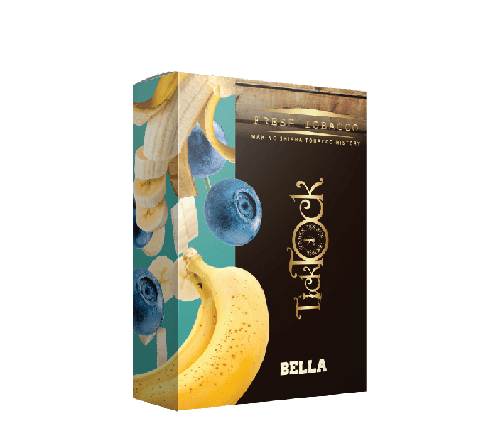Bella (Blueberry Banana) TickTock Molasses - معسّل تيك توك - Shishabox