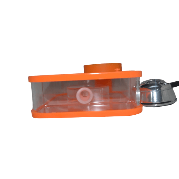 Shisha Rectangle Office Rectangular Shisha (Orange) - أرجيلة مكتبية مستطيلة برتقالي