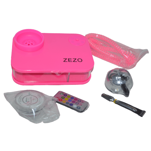 Shisha Rectangle Office Rectangular Shisha (Pink) - أرجيلة مكتبية مستطيلة زهري