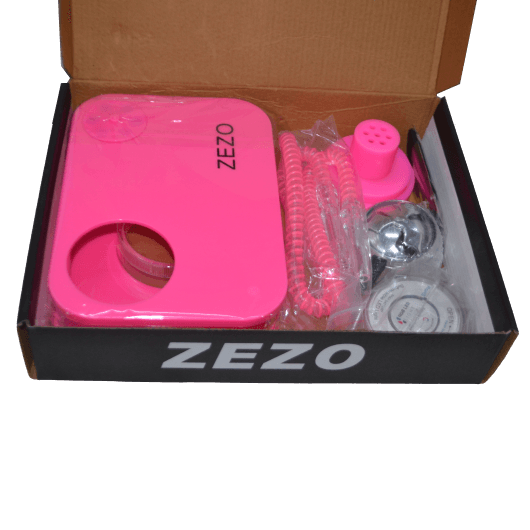 Shisha Rectangle Office Rectangular Shisha (Pink) - أرجيلة مكتبية مستطيلة زهري