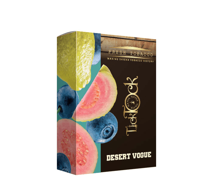 DESERT VOGUE (Blueberry & Guava) TickTock Molasses - معسّل تيك توك - Shishabox