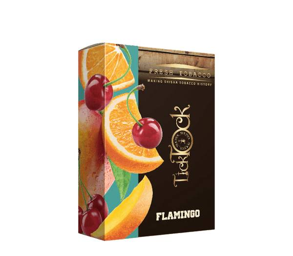 Flamingo (Mango Orange Cherry Mix) TickTock Molasses - معسّل تيك توك - Shishabox