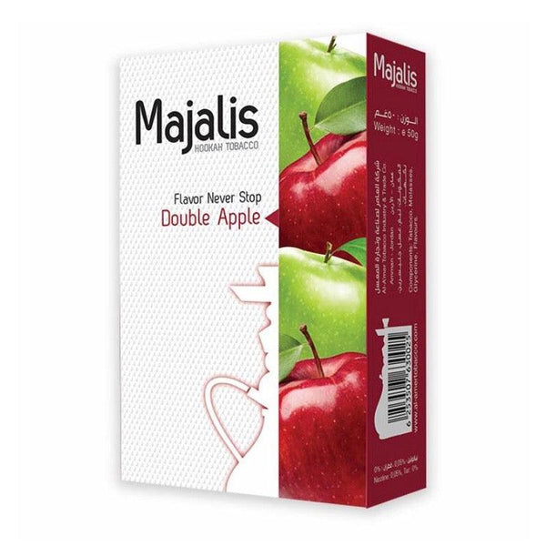 Double Apple Majalis Molasses - معسّل مجالس تفاحتين أشقر - Shishabox