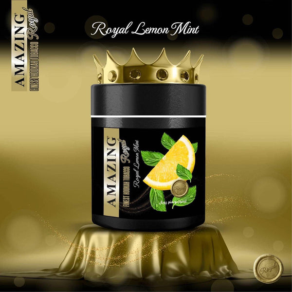 Amazing Molasses Lemon Mint Royal - معسّل أميزنج ليمون و نعنع رويال - Shishabox