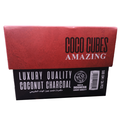 Amazing Luxury Cubic Charcoal (0.5 KG) - فحم أميزينج المكعب - Shishabox