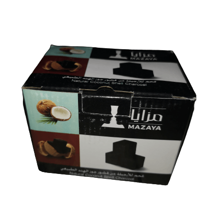 Mazaya Cubic Charcoal (0.5 KG) - فحم مزايا المكعب - Shishabox