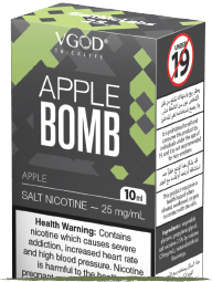 VGOD Apple Bomb SaltNic 10ml ELiquid | 25mg - Shishabox