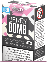VGOD ICED Berry Bomb SaltNic 10ml ELiquid | 25mg - Shishabox