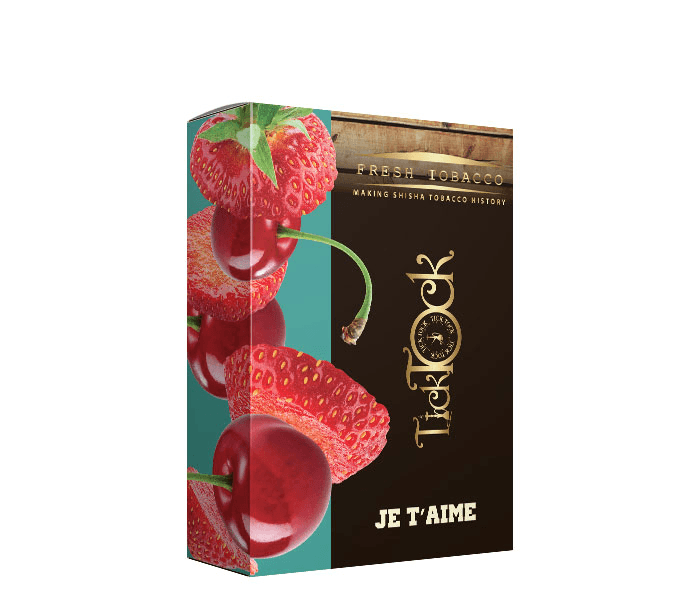 JETAIME (Strawberry & Cherry) TickTock Molasses - معسّل تيك توك - Shishabox