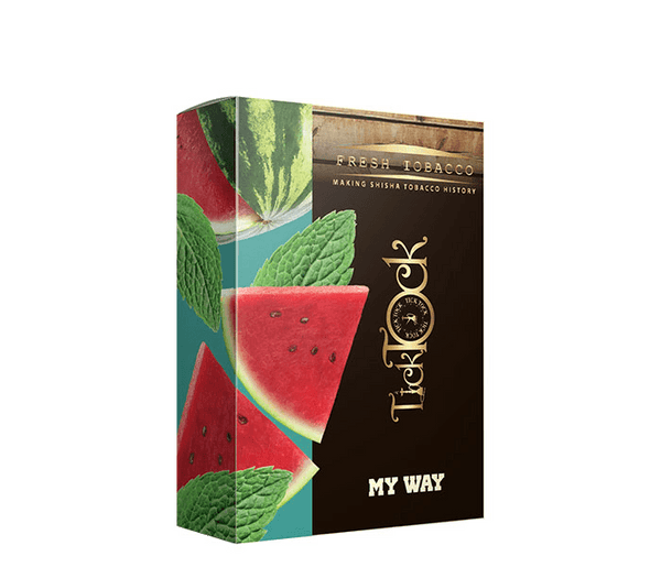 MY WAY (Watermelon Mint) TickTock Molasses - معسّل تيك توك - Shishabox