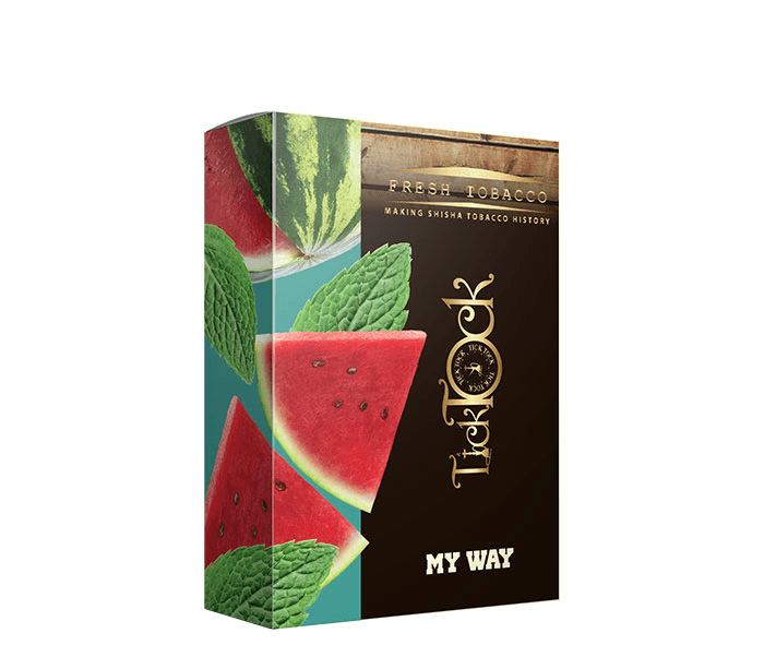 MY WAY (Watermelon Mint) TickTock Molasses - معسّل تيك توك - Shishabox