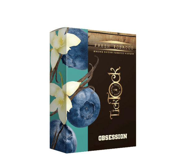 OBSESSION (Blueberry Vanilla) TickTock Molasses - معسّل تيك توك - Shishabox