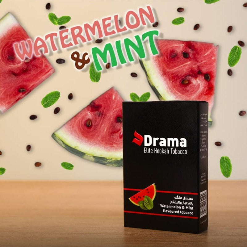 Drama Molasses Watermelon & Mint - معسل دراما بطيخ و نعنع - Shishabox