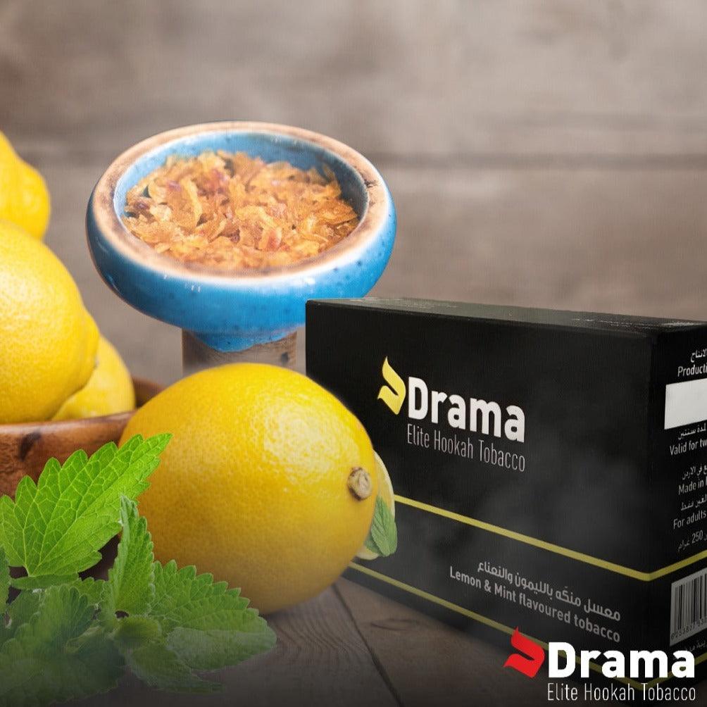 Drama Molasses Lemon & Mint - معسل دراما ليمون و نعنع - Shishabox