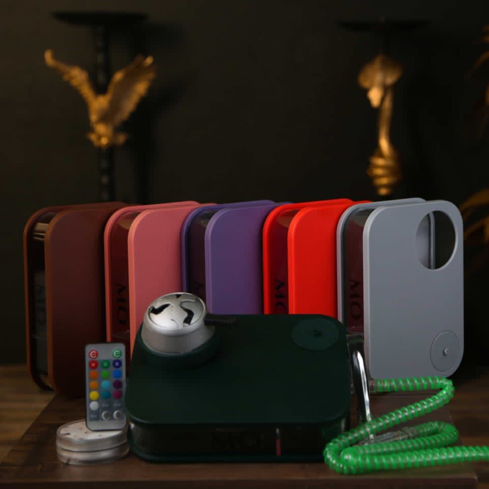 Shisha Rectangle Office Rectangular Shisha (Solid Color) - أرجيلة مكتبية مستطيلة