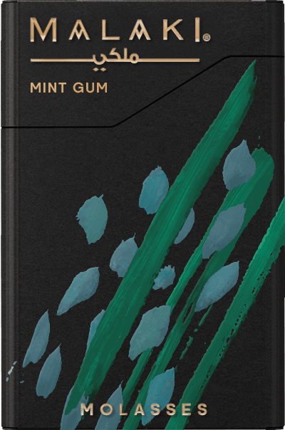 Gum Mint Malaki Molasses - معسّل ملكي علكة و نعنع - Shishabox