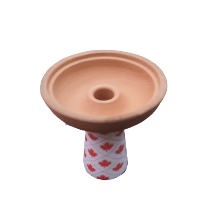 Tobacco funnel cup silicone & clay (Canada) - راس أرجيلة فخار و سيليكون (كندا) - Shishabox