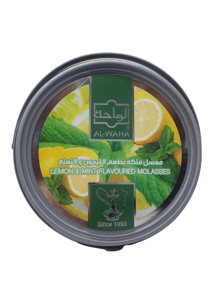 Al Waha Molasses Lemon Mint - معسّل الواحة ليمون و نعنع - Shishabox
