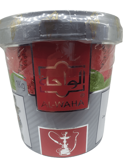 Al Waha Molasses Watermelon and Mint - معسل الواحة بطيخ ونعنع - Shishabox