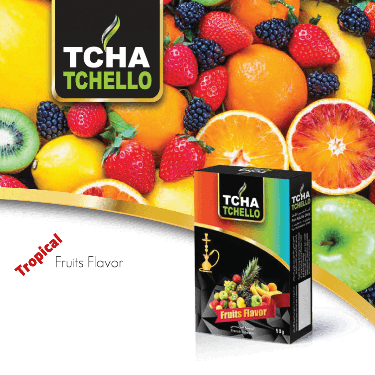 Tcha Tchello Molasses Tropical Fruits - معسل تشا تشيللو تروبيكال فروتس - Shishabox