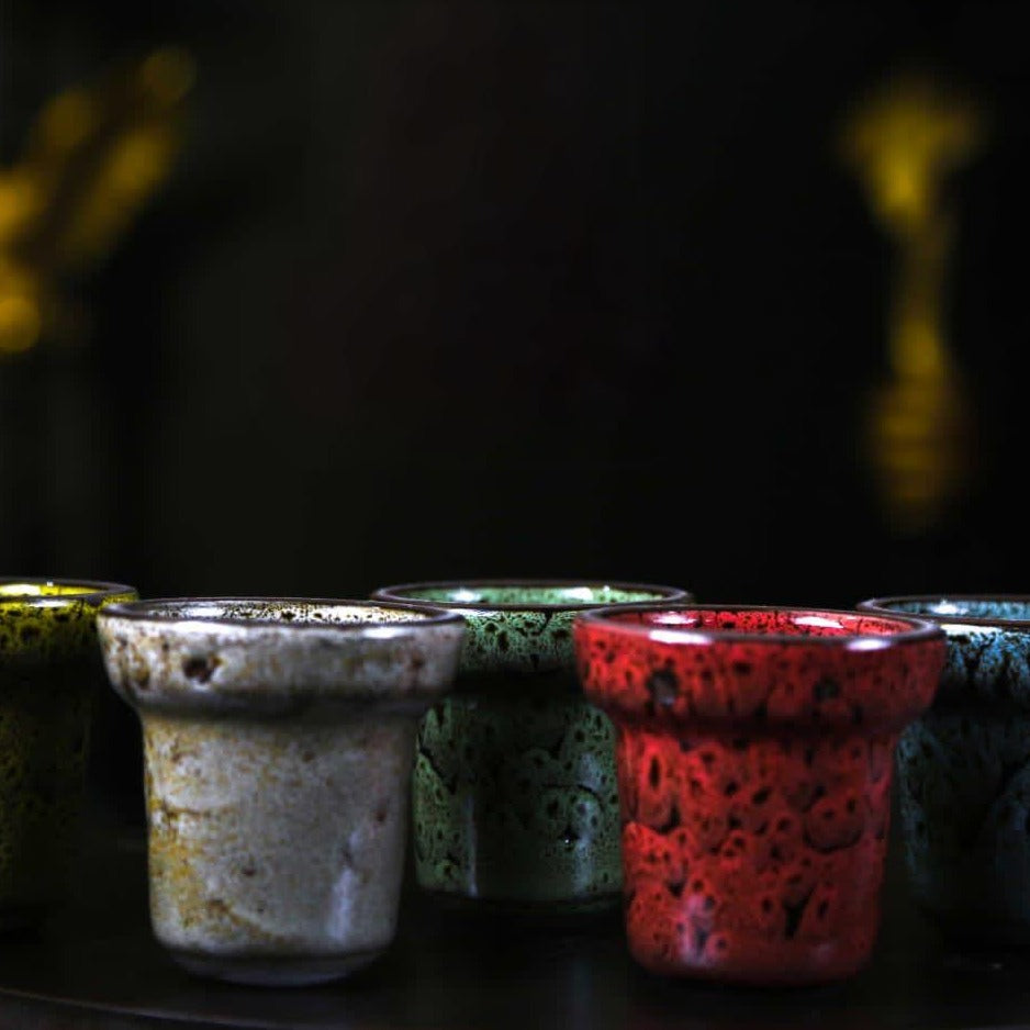 Solaris Shisha Ceramic Tobacco Bowl Multiple Colors