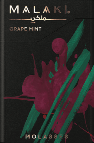 Grape Mint Malaki Molasses - معسّل ملكي عنب و نعنع - Shishabox