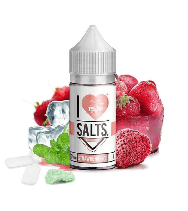 I Love Salts - Strawberry ICE eLiquid - Shishabox