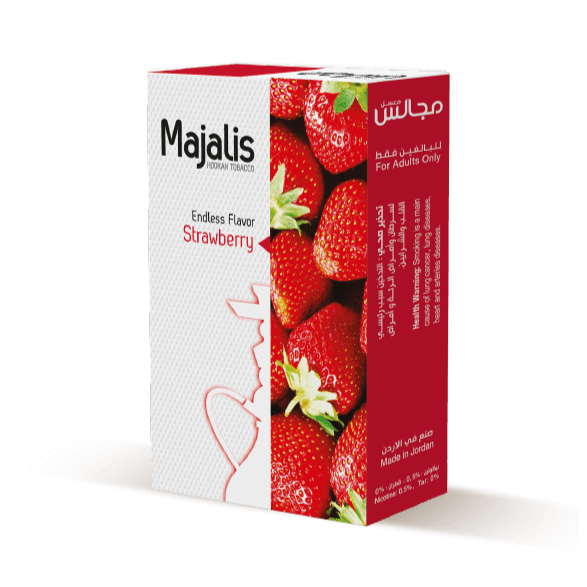 Strawberry Majalis Molasses - معسّل مجالس فراولة - Shishabox