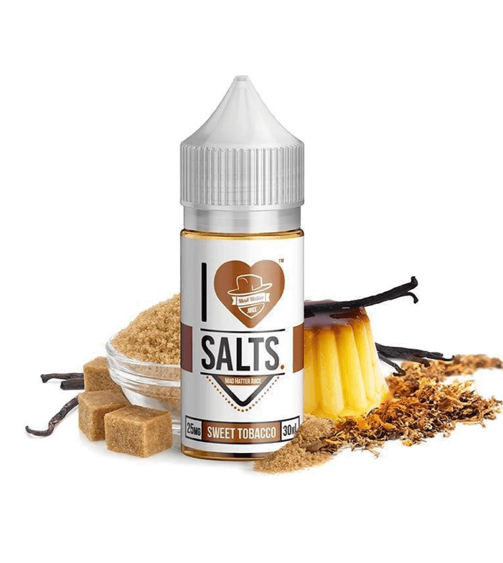 I Love Salts - Sweet Tobacco eLiquid - Shishabox